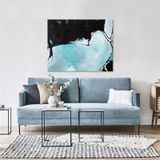 Tablolife Toz Mavi 60 x 90 cm Yağlı Boya Dokulu Tablo