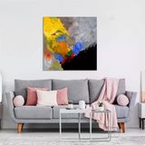 Tablolife Uçurtma 80 x 80 cm Yağlı Boya Dokulu Tablo