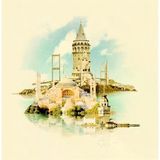 Tablolife Yeditepe İstanbul 35 x 50 cm Kanvas Tablo