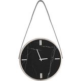 Tablolife Yuvarlak 45 cm Mermer Efektli Saat