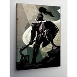 Tablolife Zırhlı Şövalye 35x50 cm Kanvas Tablo