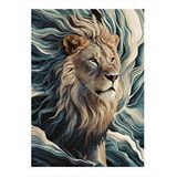 Tablomega Asil Aslan Mdf Poster 35cm X50cm