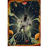 Tablomega Astronot Art 35x50 cm Mdf Poster