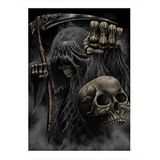 Tablomega Azrail İskelet Art Mdf Poster 35cm X50cm