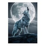 Tablomega Dolunay Ve Kurt Art Mdf Tablo 35cm X50cm