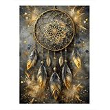 Tablomega Düş Kapanı Dreamcatcher Hediyelik Mdf Tablo 25cmx 35cm