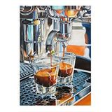 Tablomega Expresso Makinesi Mdf Poster 35cm X50cm