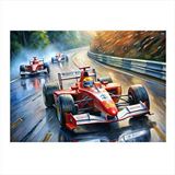 Tablomega Formula 1 Arabaları Mdf Poster 25cmx 35cm