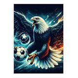 Tablomega Futbol Ve Siyah Beyaz Ve Kartal Art Mdf Tablo 25cmx 35cm
