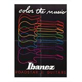 Tablomega İbanez Elektro Gitar Dekoratif Ahşap Tablo 25cmx 35cm