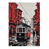Tablomega İstanbul Taksim Hediyelik Ahşap Tablo 25cmx 35cm