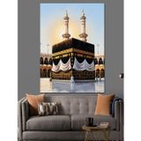 Tablomega Kabe Mekke Dini Manzara Dekoratif Kanvas - Mdf Ahşap Tablo