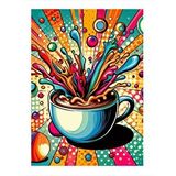 Tablomega Kahve Temalı Dekoratif Ahşap Tablo 35cm X50cm