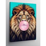 Tablomega Kanvas Tablo Balon Aslan