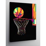 Tablomega Kanvas Tablo Basketbol Topu Ve Potası