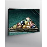 Tablomega Kanvas Tablo Bilardo Topları