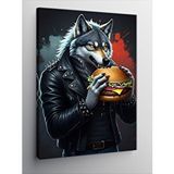 Tablomega Kanvas Tablo Burger Seven Kurt
