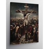 Tablomega Kanvas Tablo Çarmıhtaki İsa Jesus Christ