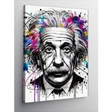Tablomega Kanvas Tablo Einstein Ve Soyut Çizgiler