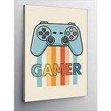 Tablomega Kanvas Tablo Gamer Kontrolcü Deseni