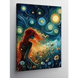 Tablomega Kanvas Tablo Kızıl Saçlı Kız Van Gogh Tarzı