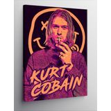 Tablomega Kanvas Tablo Kurt Cobain