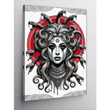 Tablomega Kanvas Tablo Medusa Portresi