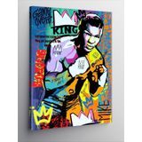Tablomega Kanvas Tablo Mike Tyson Pop Art