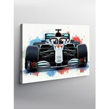 Tablomega Kanvas Tablo Modern Formula 1 Aracı