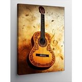 Tablomega Kanvas Tablo Tarihi Tını (akustik Gitar)