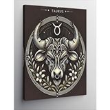 Tablomega Kanvas Tablo Taurus Boğa Teması