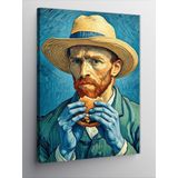 Tablomega Kanvas Tablo Van Gogh Portresi