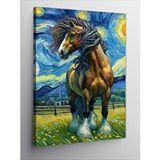 Tablomega Kanvas Tablo Van Gogh Tarzı At