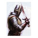Tablomega Kılıcı Kanlı Şovalye Mdf Poster 35cm X50cm