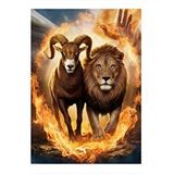 Tablomega Koç Ve Aslan Burcu Art Mdf Poster 25cmx 35cm