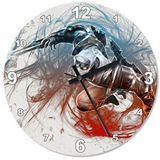 Tablomega League Of Legends Zed Sessiz 30x30 cm Duvar Saati
