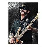Tablomega Lemmy Kilmister Motörhead Model Ahşap Tablo 25cmx 35cm