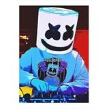 Tablomega Marshmello Modern Ahşap Tablo 35cm X50cm