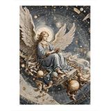 Tablomega Melek Ve Yıldız Haritası Mdf Poster 35cm X50cm