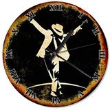 Tablomega Michael Jackson Sessiz 50x50 cm Duvar Saati