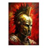 Tablomega Miğferli Roma Askeri Art Mdf Poster 35cm X50cm