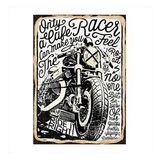 Tablomega Motosiklet Tutkusu 25x35 cm Mdf Poster