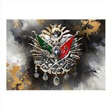 Tablomega Osmanlı Tuğrası Modern Ahşap Tablo 35cm X50cm