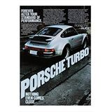 Tablomega Porsche Spor Araba Desenli Ahşap Tablo 35cm X50cm