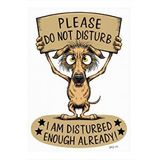 Tablomega Rahatsız Edilmek İstemiyorum Model Ahşap Tablo 25cmx 35cm