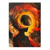 Tablomega Soyut Kadın Dekoratif Ahşap Tablo 35cm X50cm