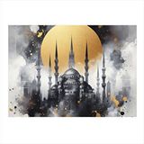 Tablomega Tarihi Cami Mdf Tablo 35cm X50cm