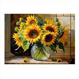 Tablomega Vazodaki Ay Çiçekleri Art Mdf Poster 25cmx 35cm