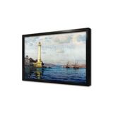 Tablosan Ahır Kapı Feneri Boğaz Çerçeveli Mdf Tablo 60 X 80 Cm Mb23061