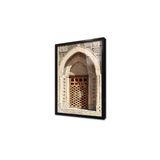 Tablosan Ahşap Oyma Kapı Çerçeveli Cam Tablo 20X30 Cm Ca36021